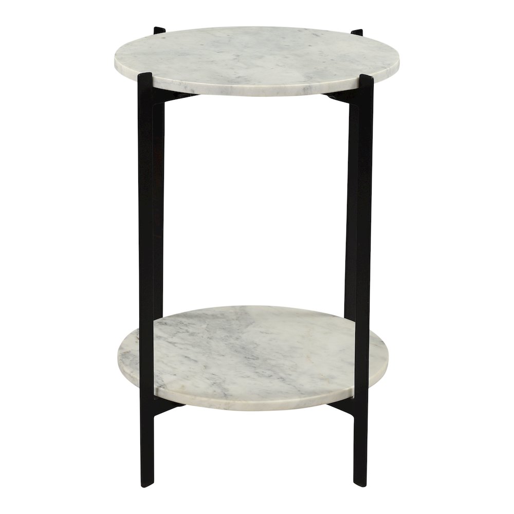 Melanie Accent Table White. Picture 1