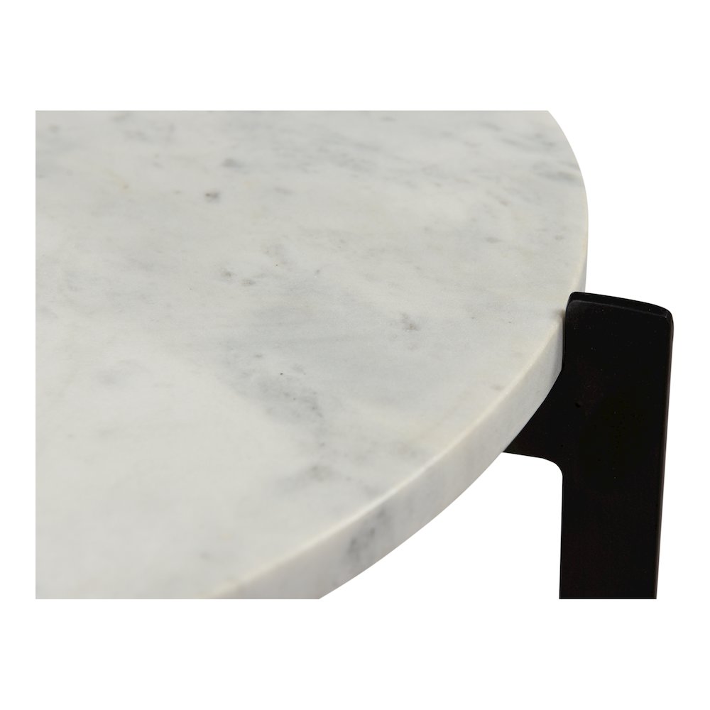 Melanie Accent Table White. Picture 4