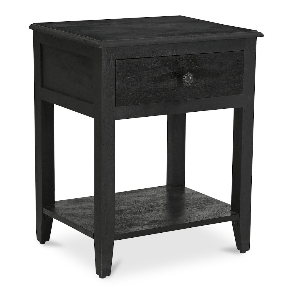 Corrine Nightstand Antique Black. Picture 2