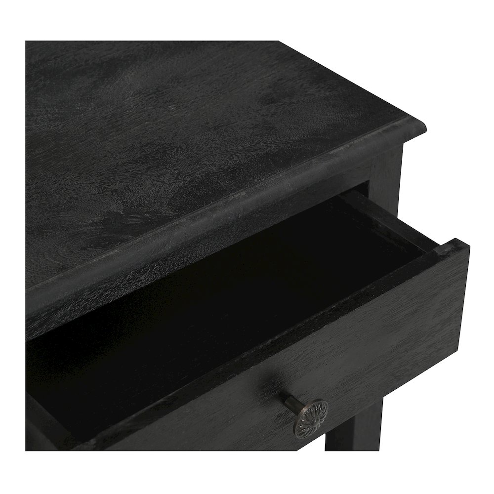 Corrine Nightstand Antique Black. Picture 4