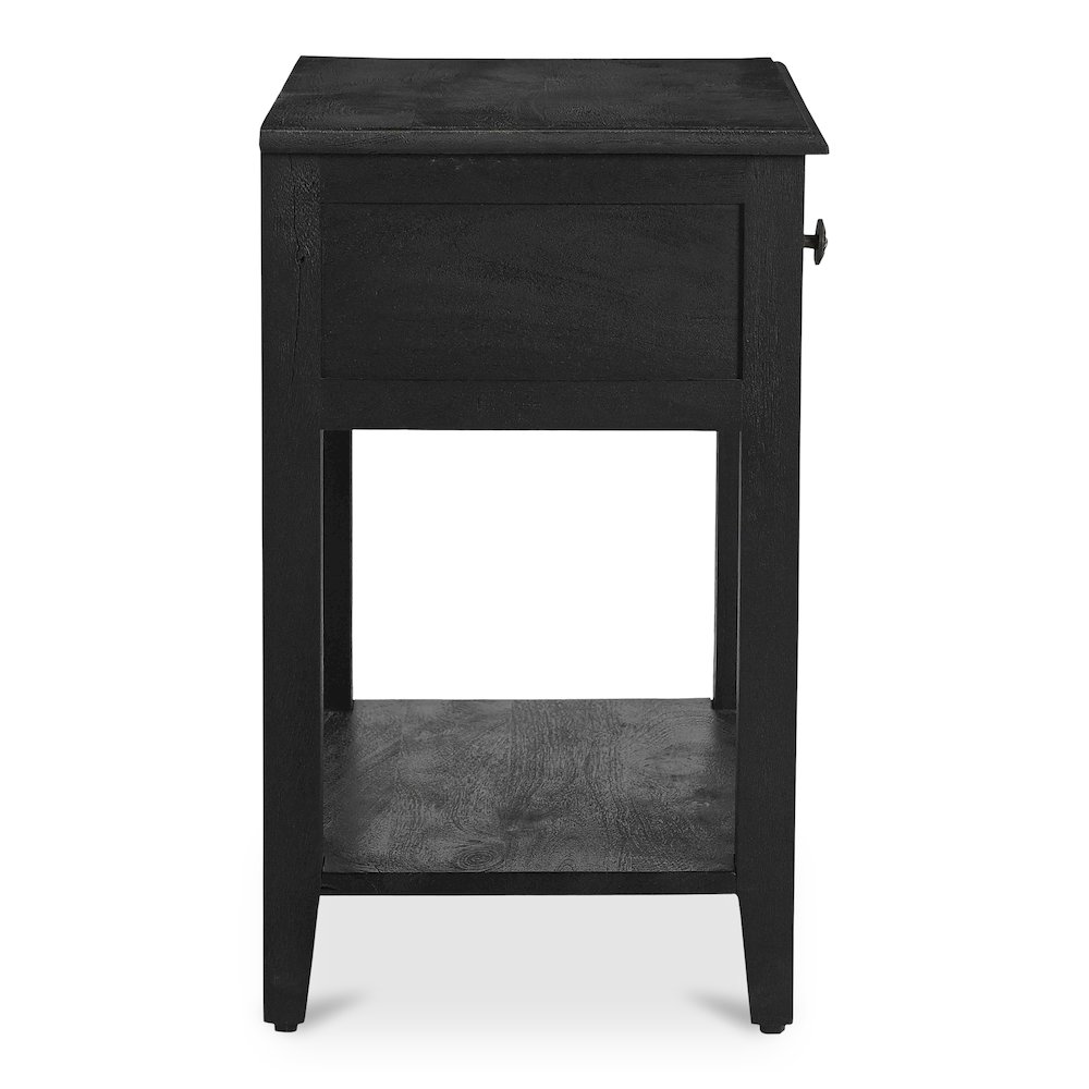 Corrine Nightstand Antique Black. Picture 5