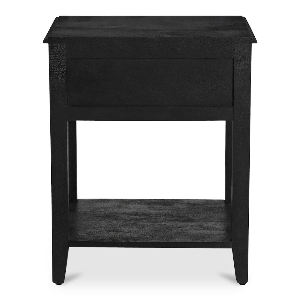 Corrine Nightstand Antique Black. Picture 7