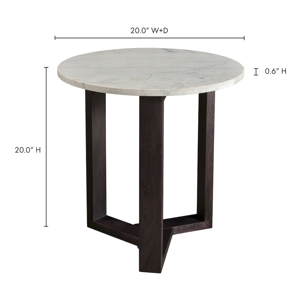 Jinxx Side Table Charcoal Grey. Picture 10