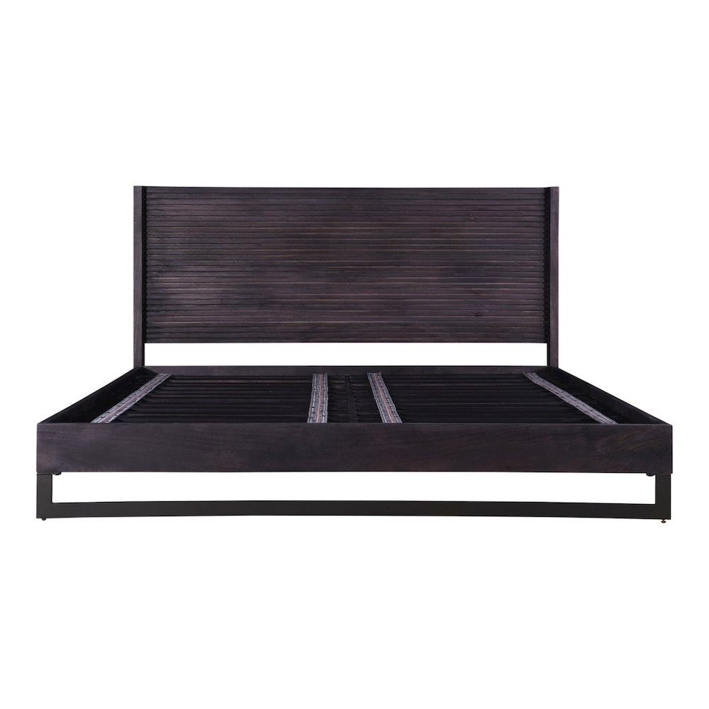 Paloma King Bed Charcoal Grey. Picture 2