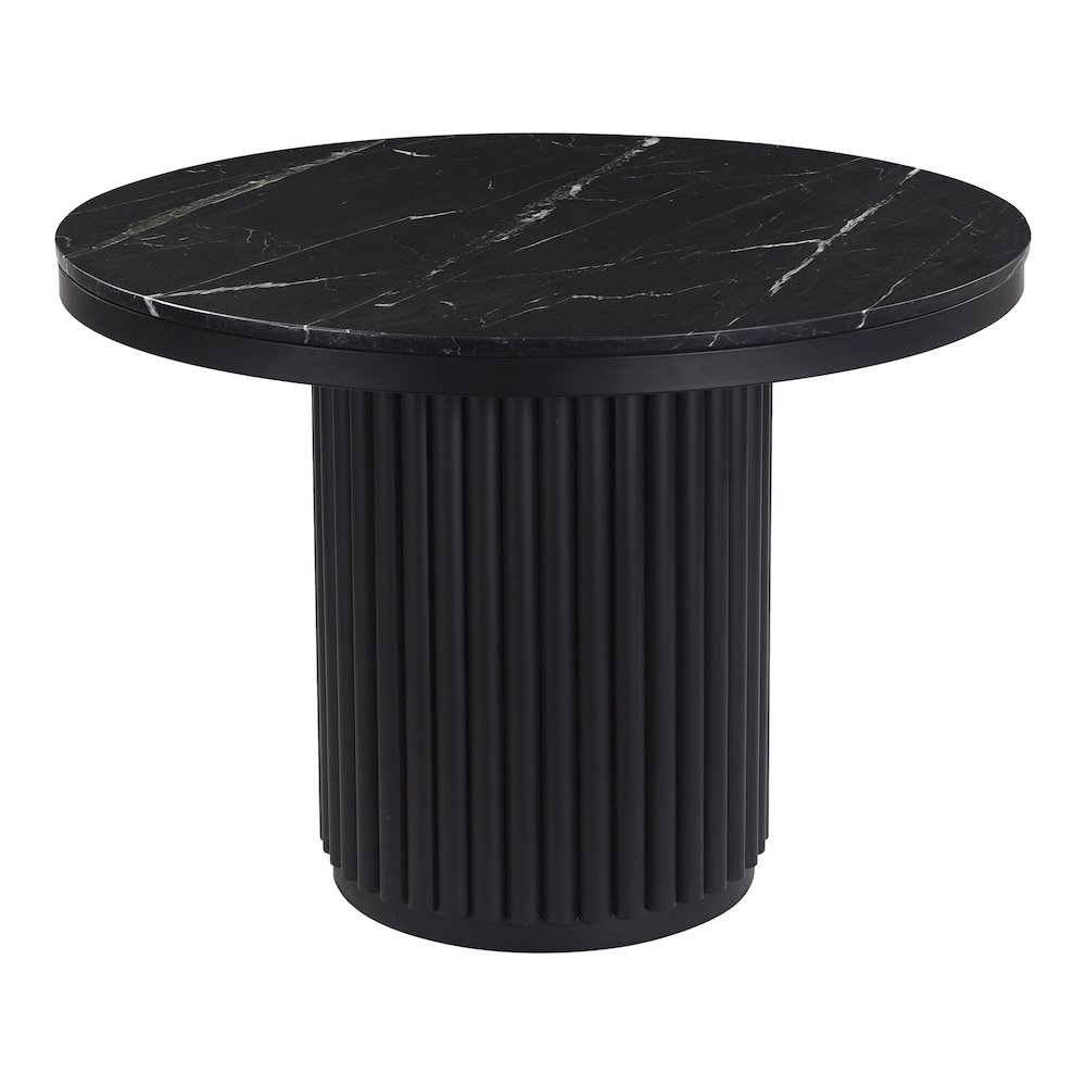 Tower Dining Table Black Marble. Picture 2