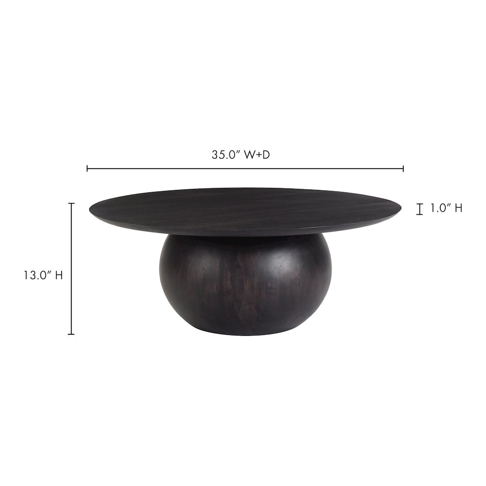 Bradbury Coffee Table Black. Picture 8