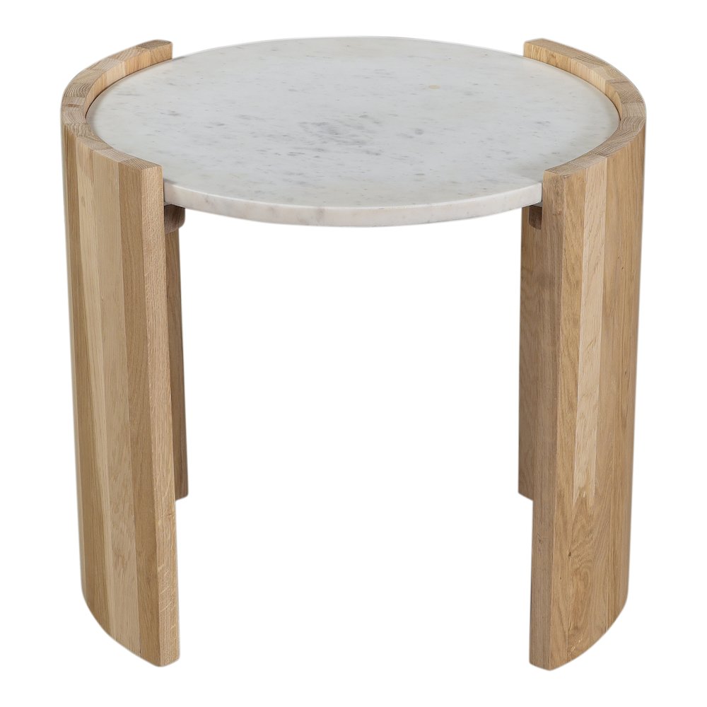 Dala Side Table White. Picture 2