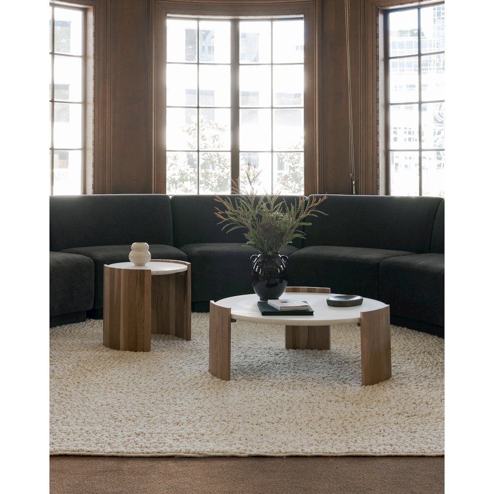 Dala Side Table White. Picture 5