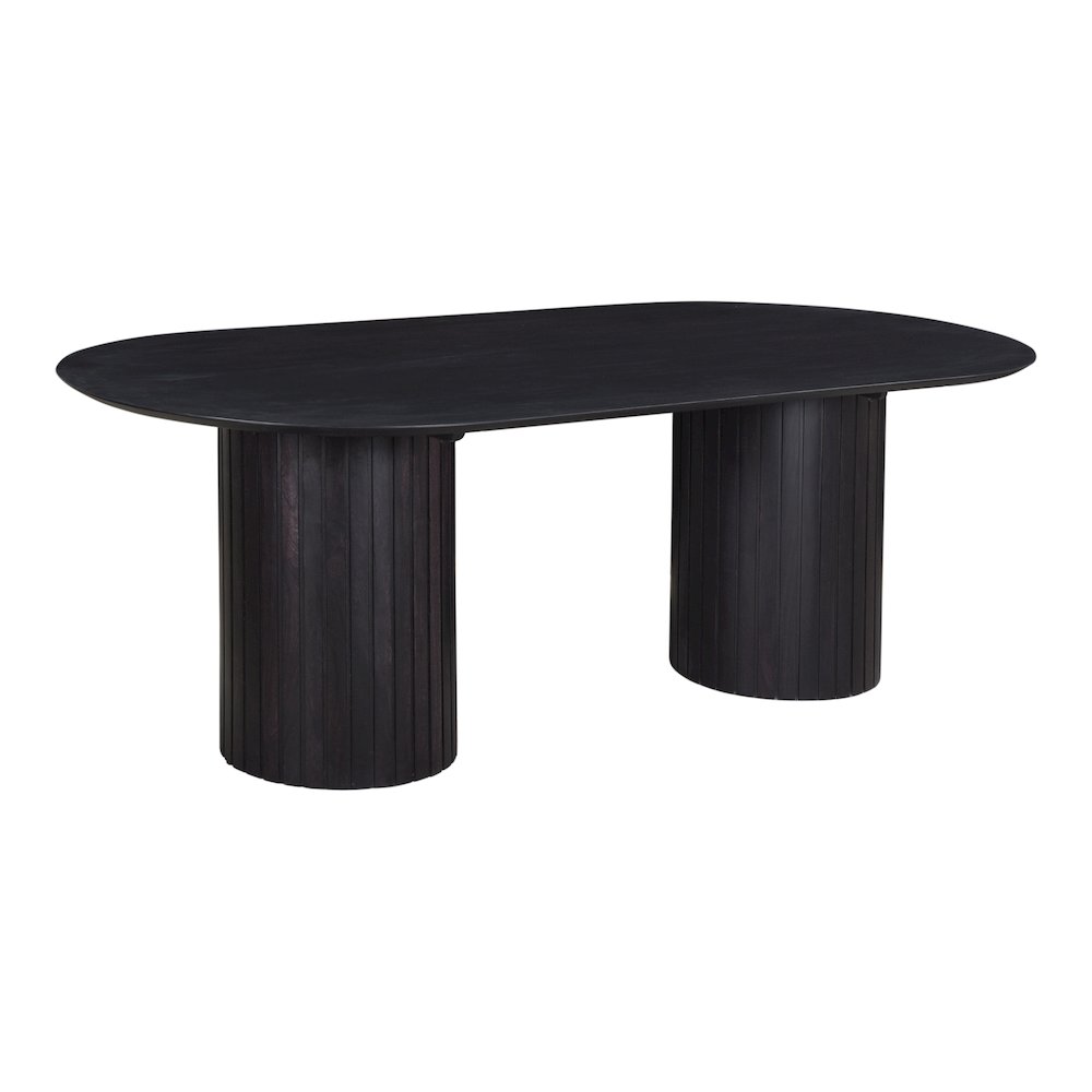 Povera Dining Table Black. Picture 2