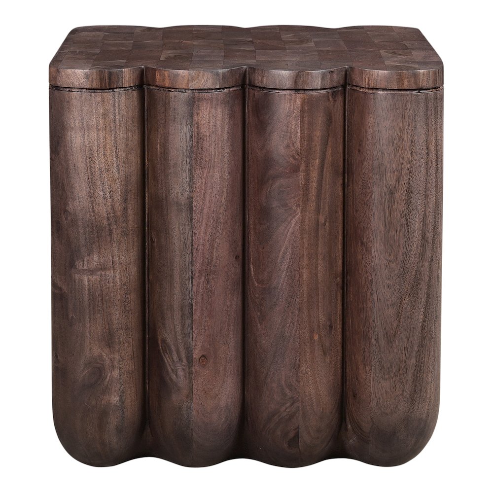Punyo Punyo Accent Table Espresso Brown. Picture 1