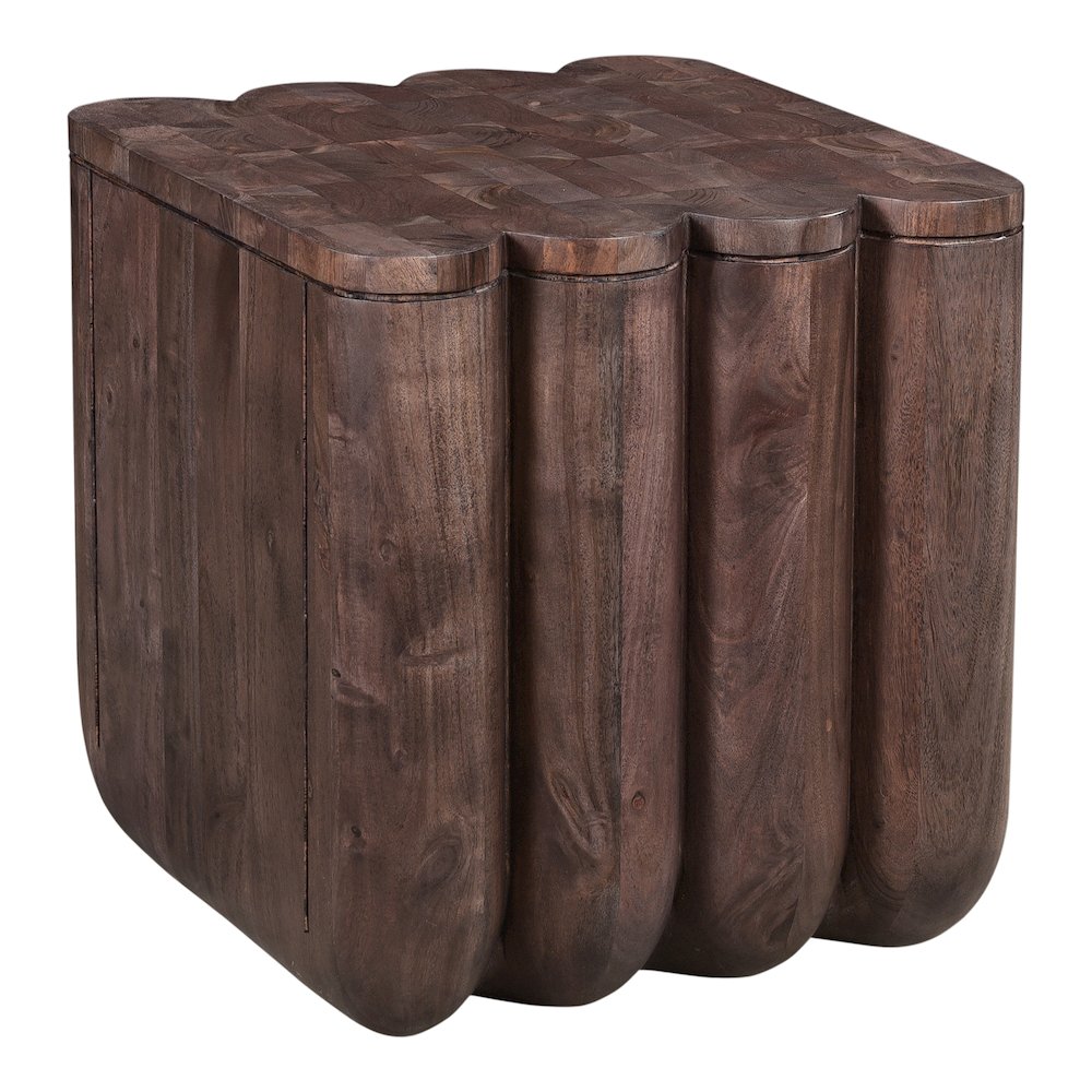 Punyo Punyo Accent Table Espresso Brown. Picture 3