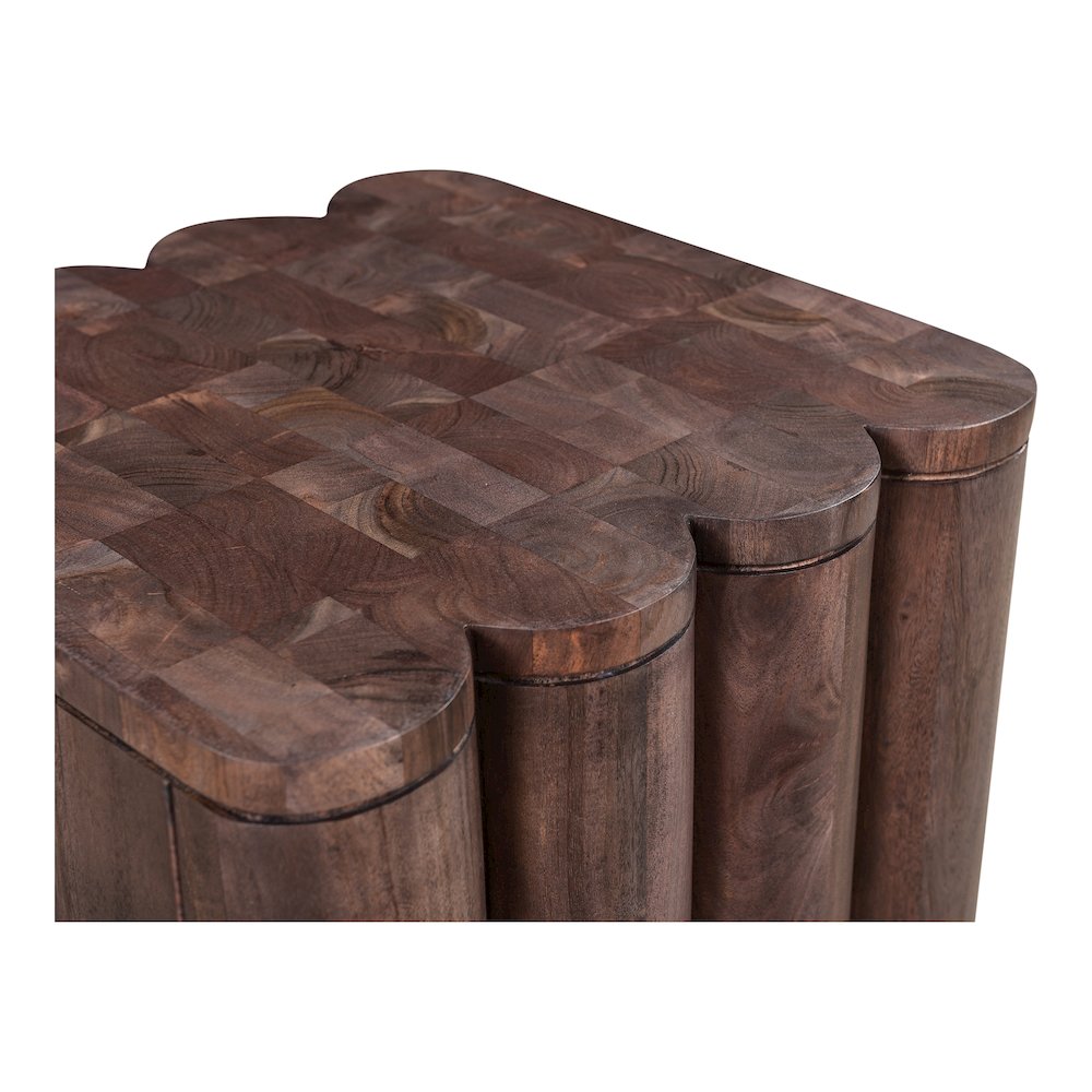Punyo Punyo Accent Table Espresso Brown. Picture 4
