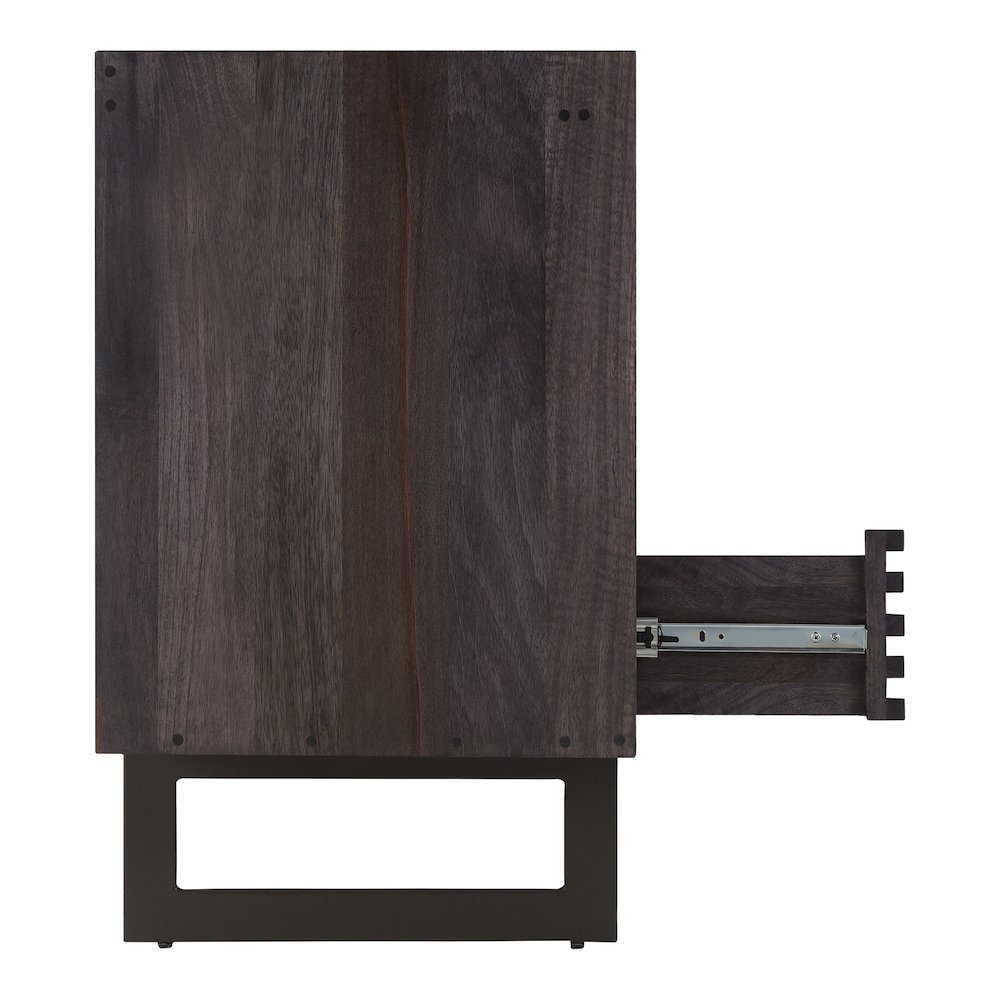Paloma 6 Drawer Dresser Black. Picture 8