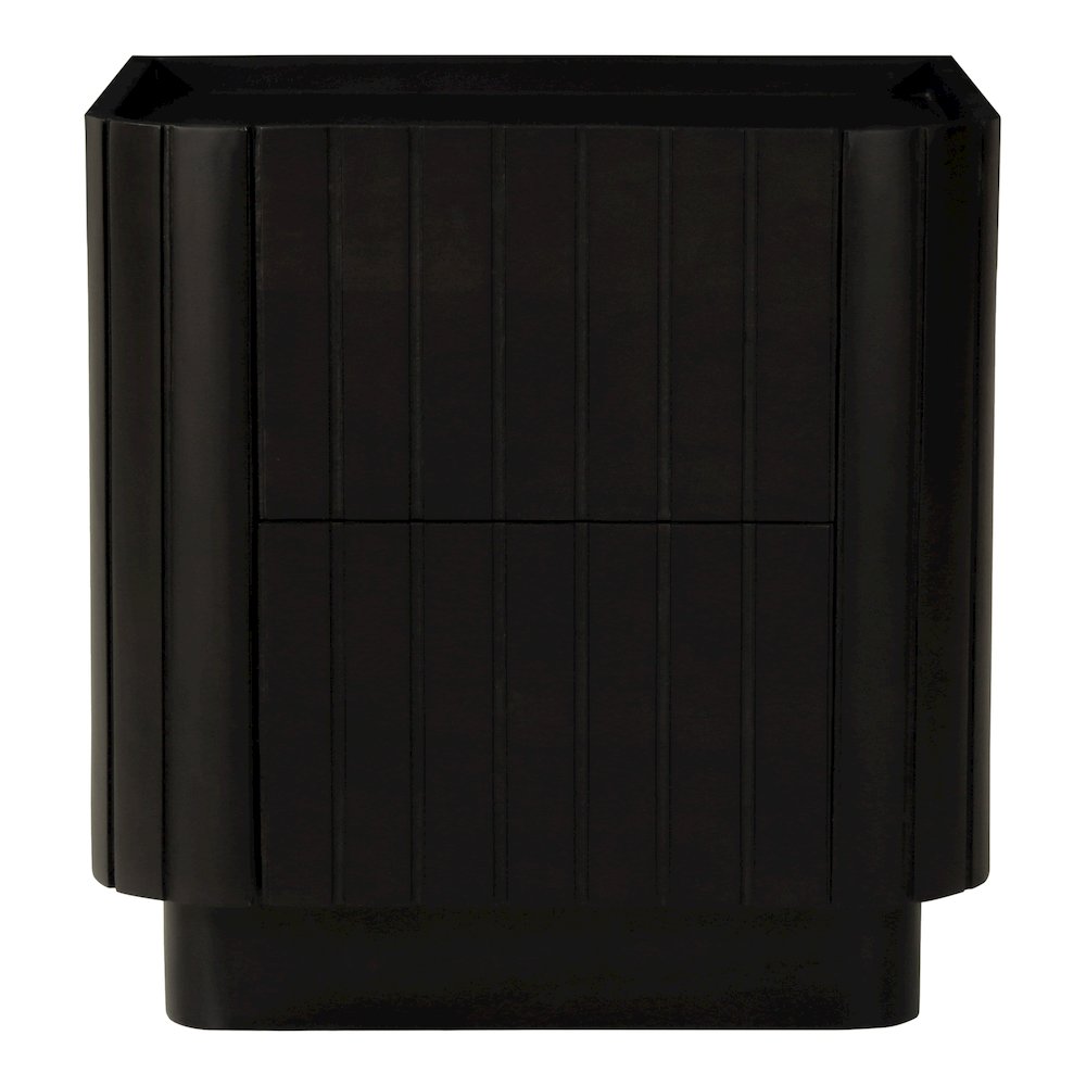 Povera Nightstand Black. Picture 1