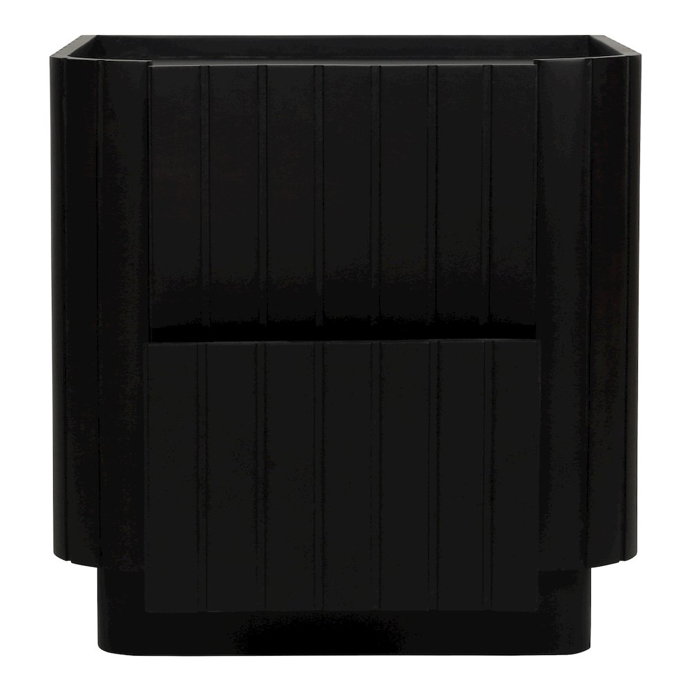 Povera Nightstand Black. Picture 2