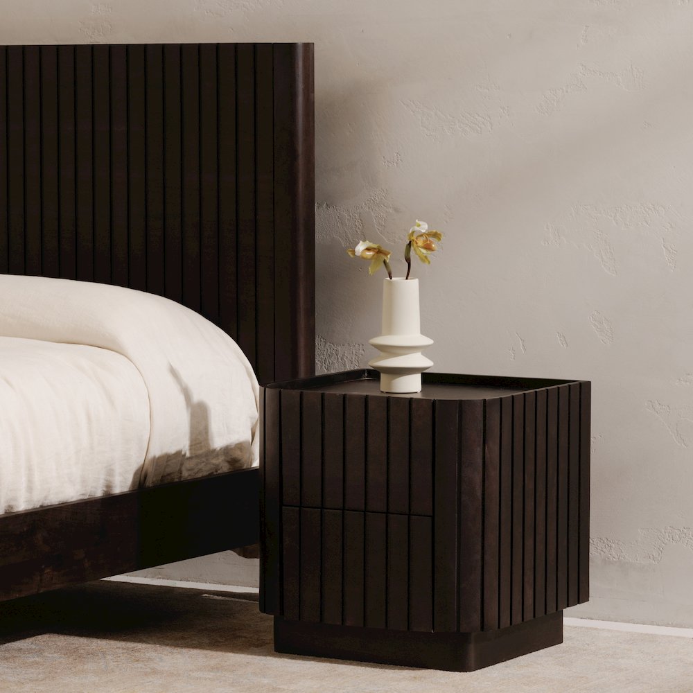 Povera Nightstand Black. Picture 9