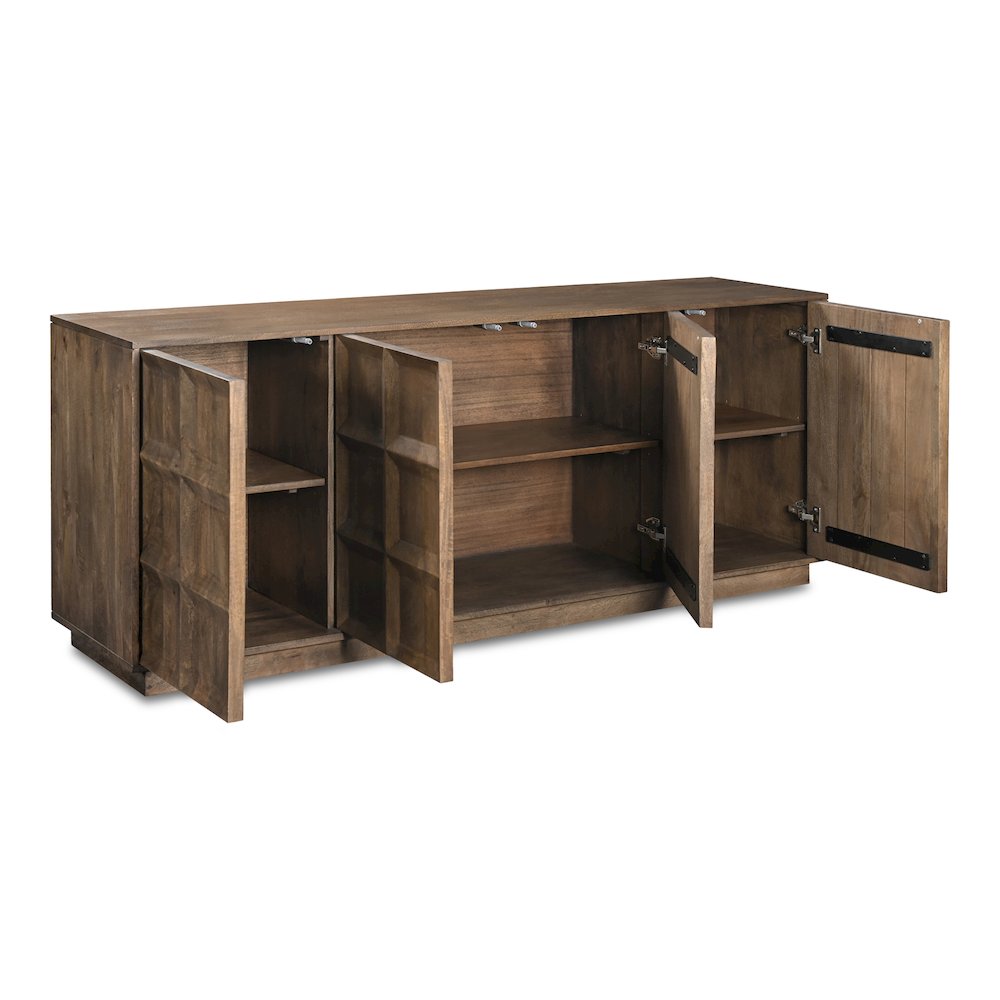 Bowen Sideboard Deep Brown. Picture 4