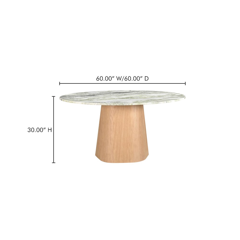 Evelyn Dining Table Onyx Marble. Picture 9