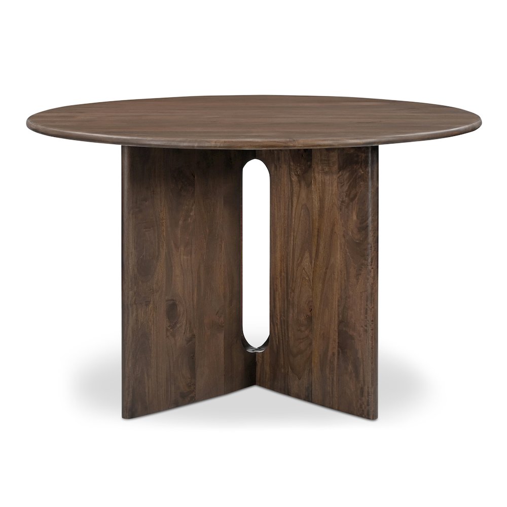 Stanley Dining Table Dark Brown. Picture 3