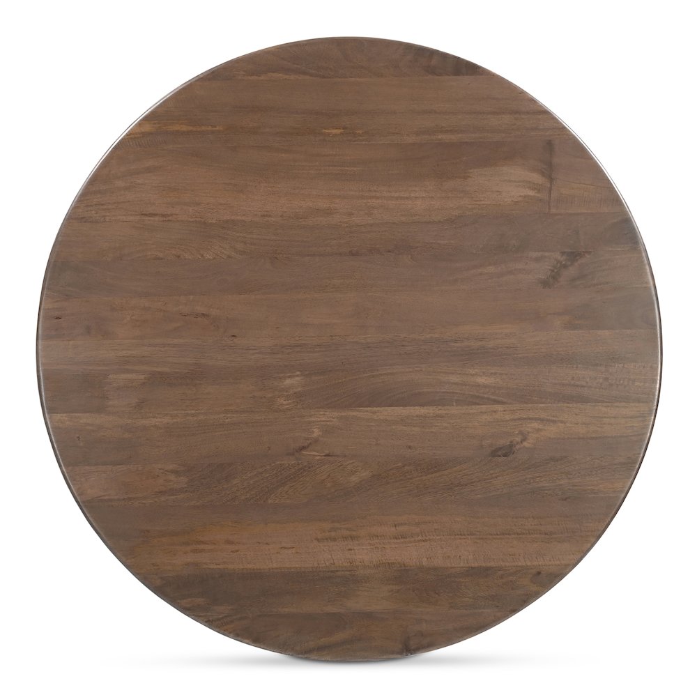 Stanley Dining Table Dark Brown. Picture 4
