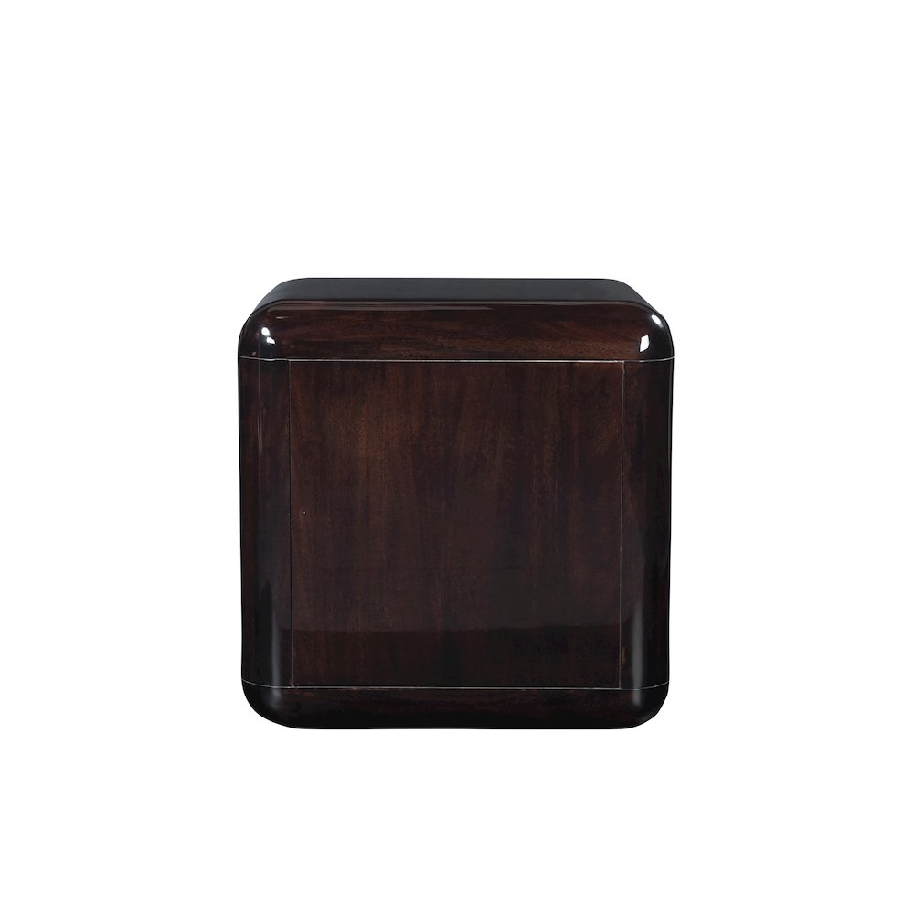 Rory Nightstand Dark Brown. Picture 5