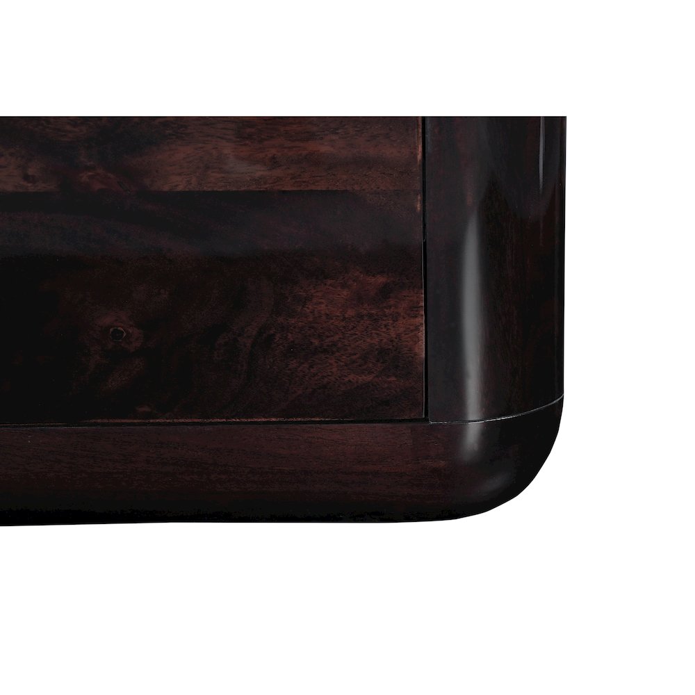 Rory Nightstand Dark Brown. Picture 7