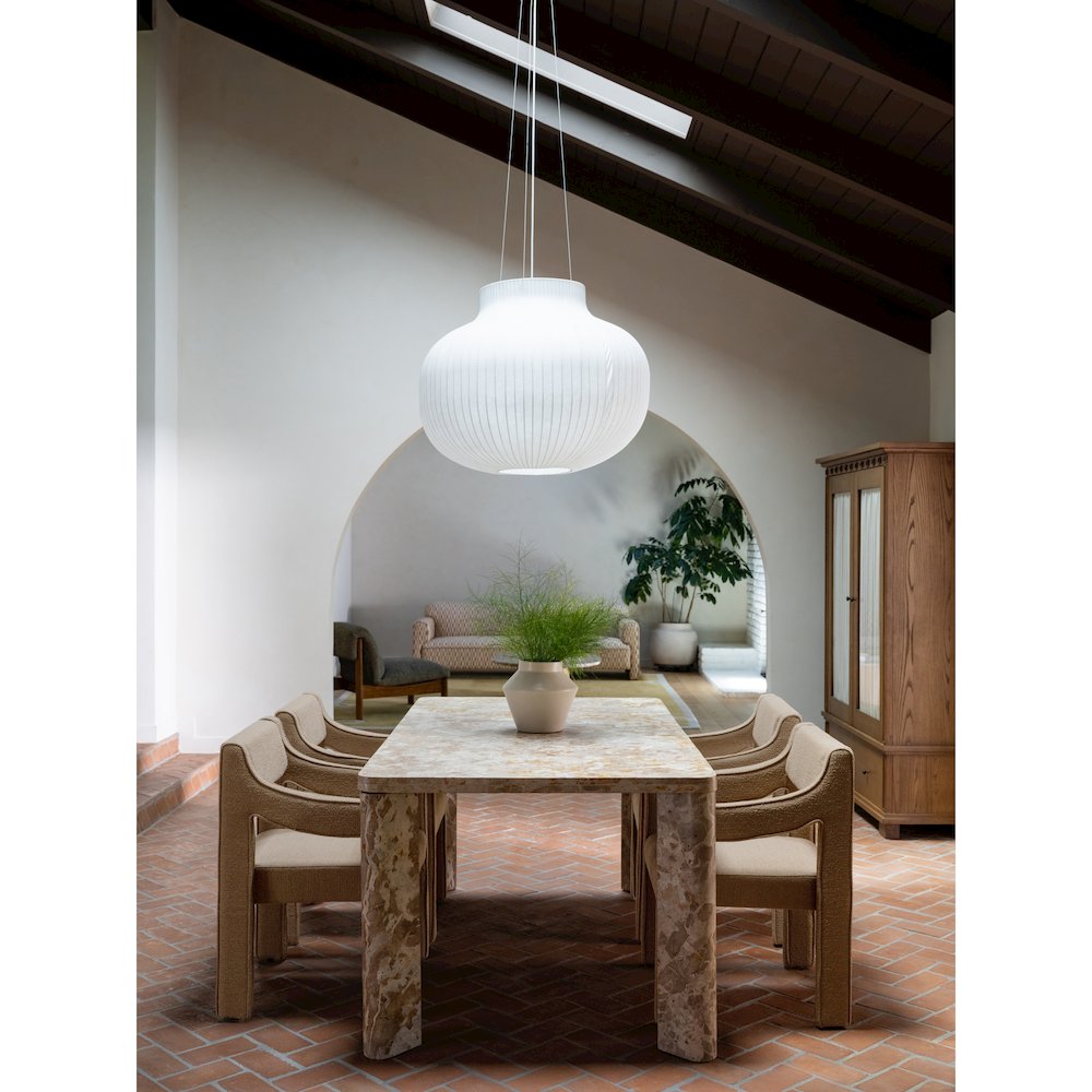 Segment Dining Table Panther Stone Beige. Picture 11