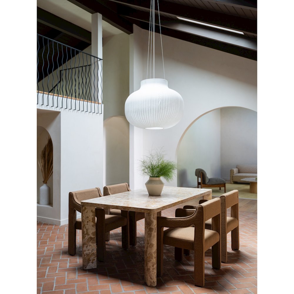 Segment Dining Table Panther Stone Beige. Picture 12
