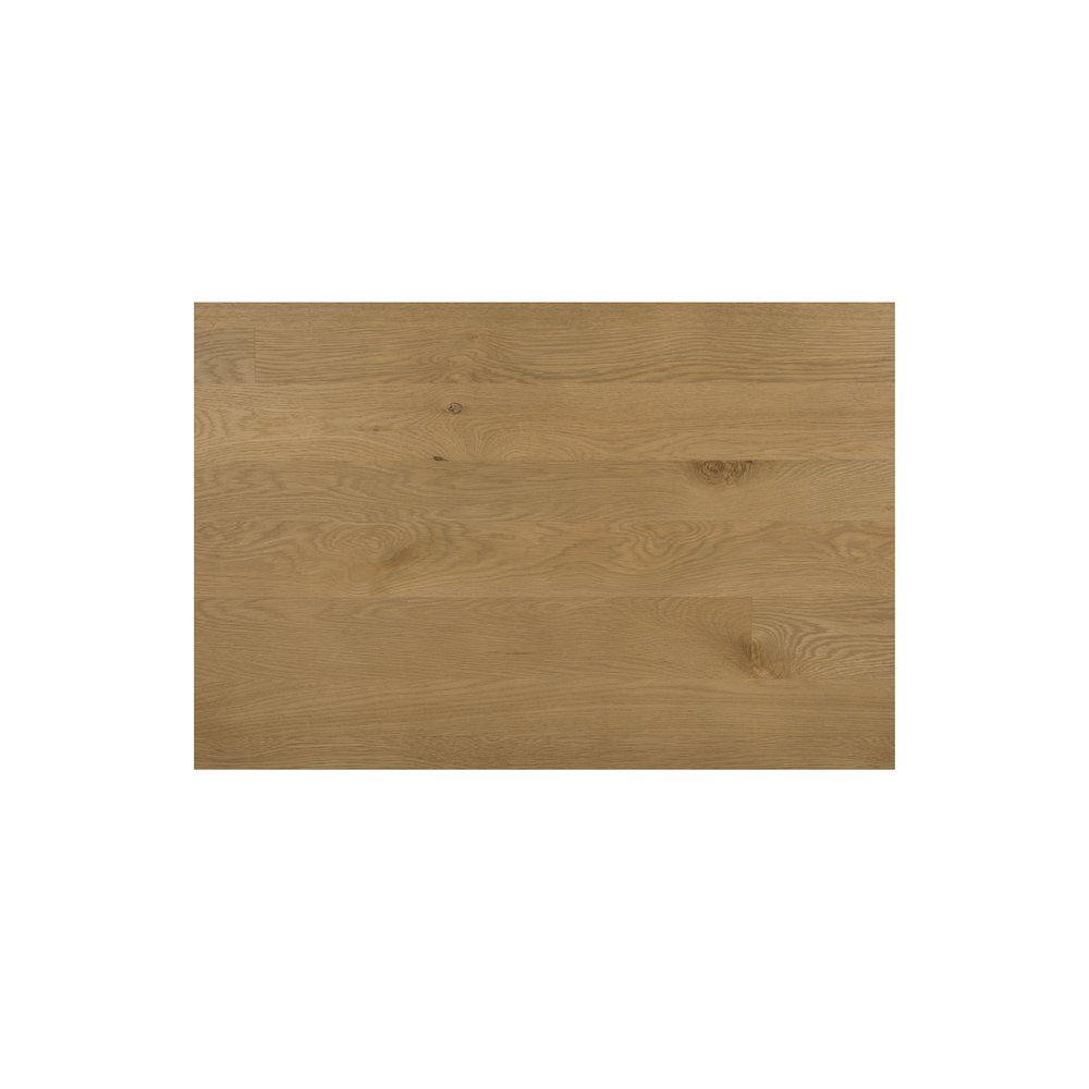 Segment Dining Table Wood Large Heritage Brown. Picture 6