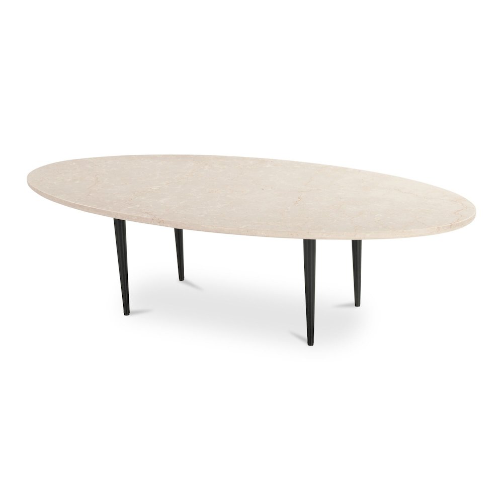 Winona Coffee Table Botticino Beige Marble. Picture 4