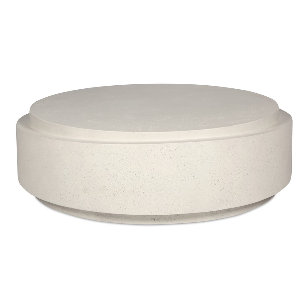 Cosmo Outdoor Coffee Table Off White. Picture 1