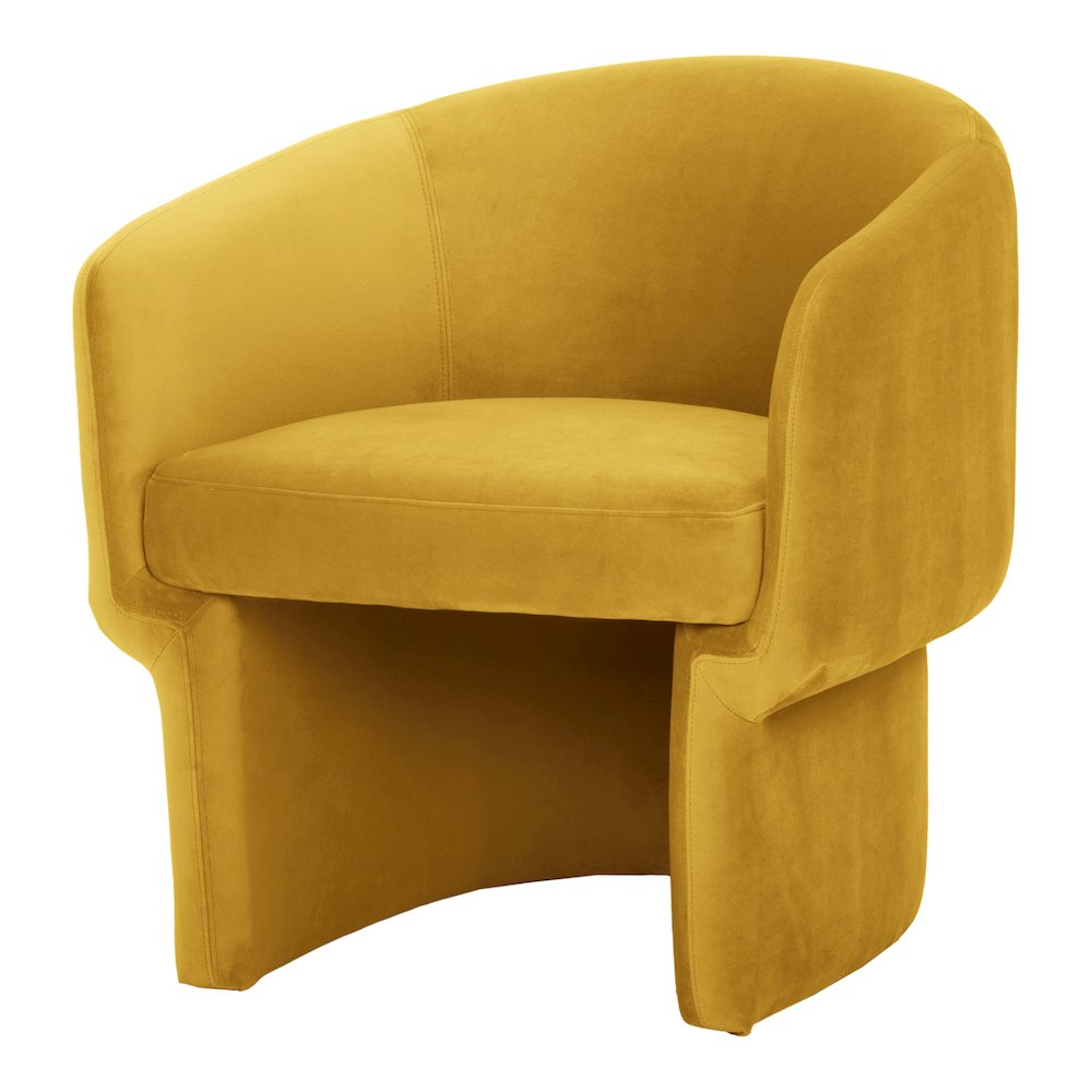 Franco Chair Mustard. Picture 2