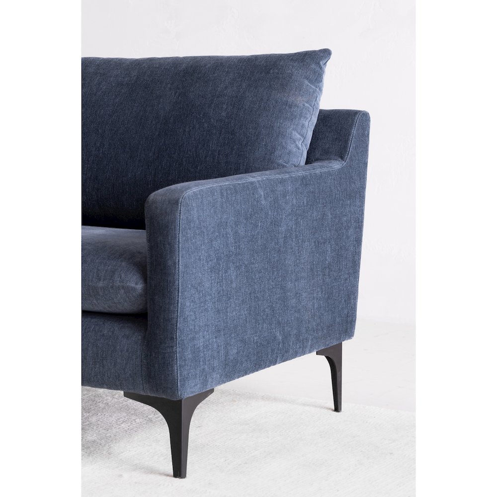 Paris Armchair Blue. Picture 7