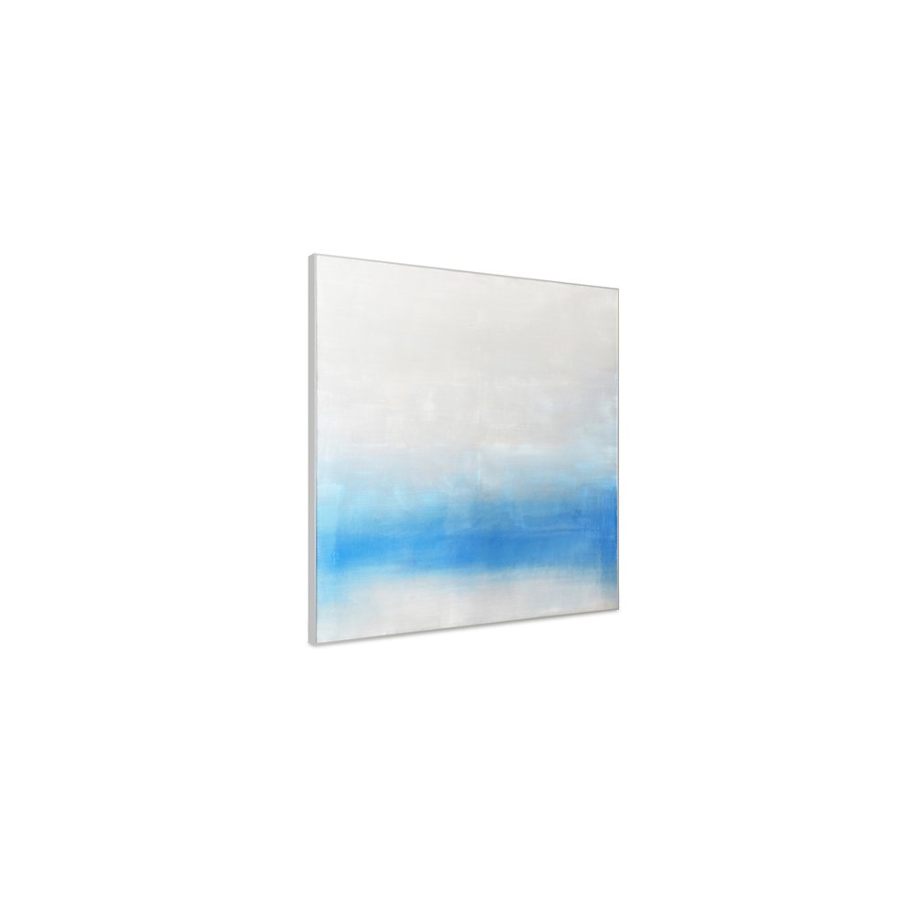 Morning Light Framed Painting Blue Palette. Picture 2