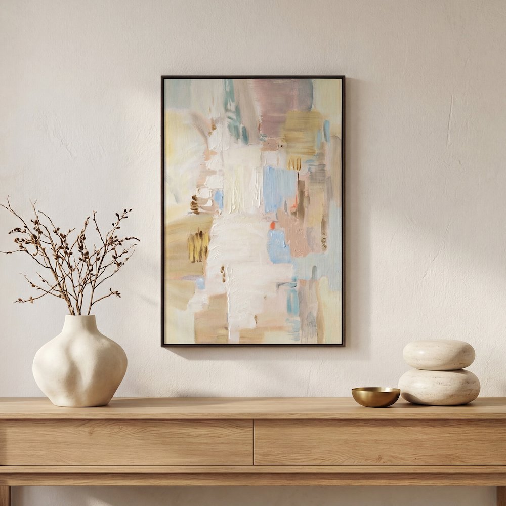 Lumen Framed Painting. Picture 4