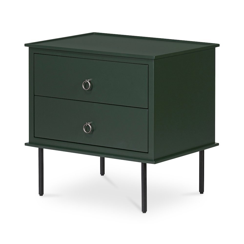 Reagan Nightstand Deep Green. Picture 2