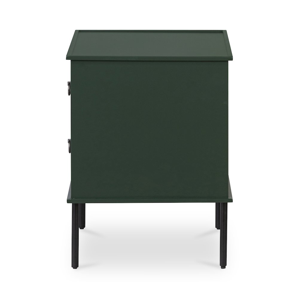 Reagan Nightstand Deep Green. Picture 3