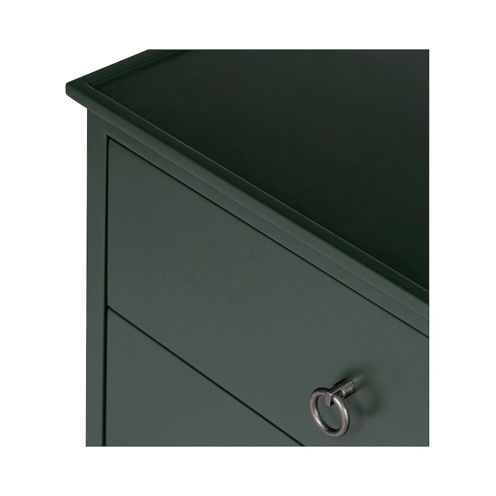Reagan Nightstand Deep Green. Picture 8