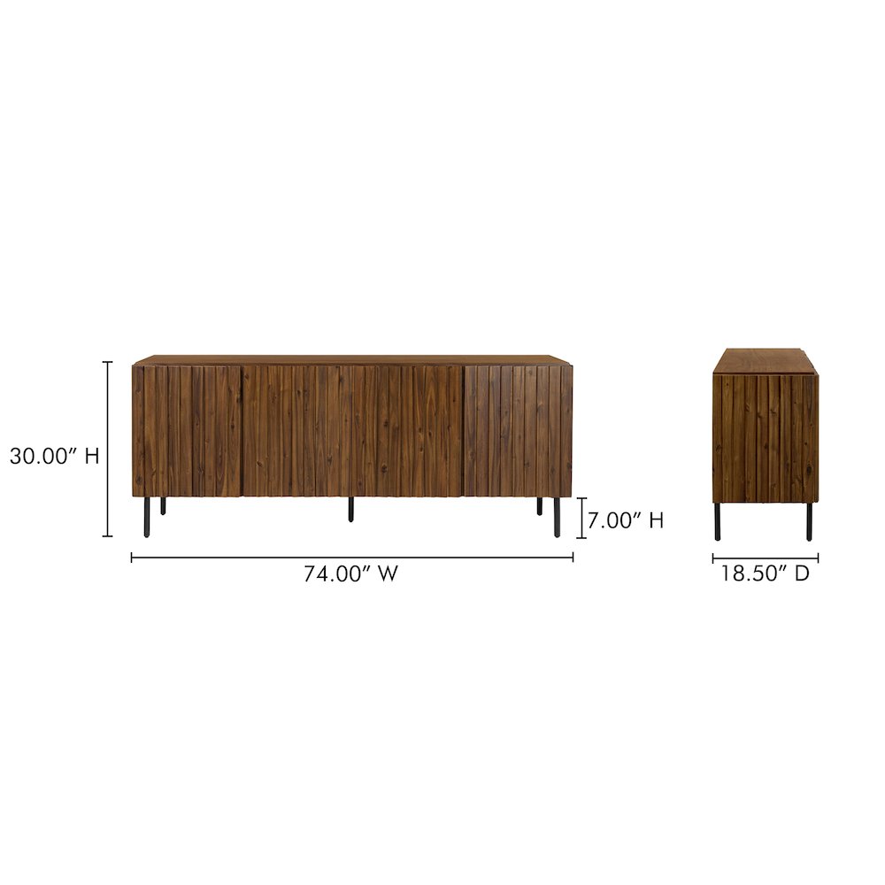 Lincoln Sideboard Brown. Picture 13