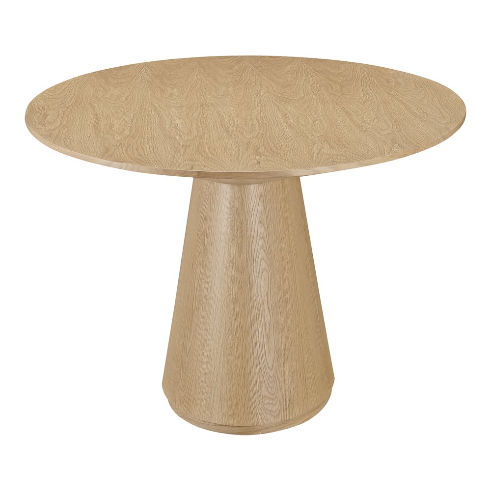 Otago Oval Dining Table Natural Oak. Picture 3
