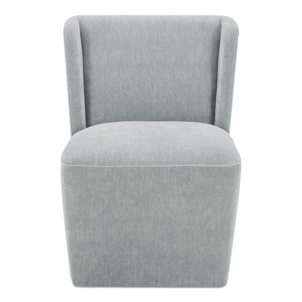 Cormac Rolling Dining Chair Slate Green. Picture 1