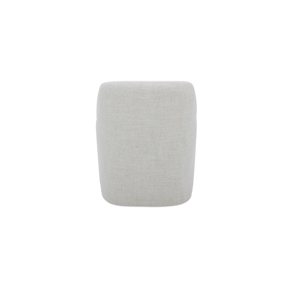 Maisie Rolling Dining Chair Flecked Oat. Picture 4