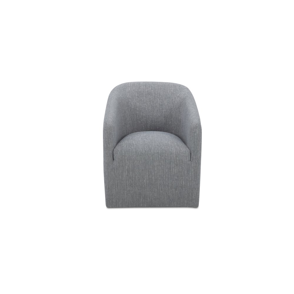 Sandy Rolling Dining Chair Grey. Picture 1