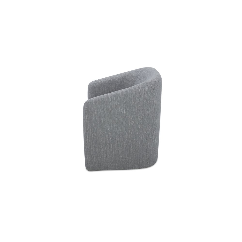 Sandy Rolling Dining Chair Grey. Picture 3