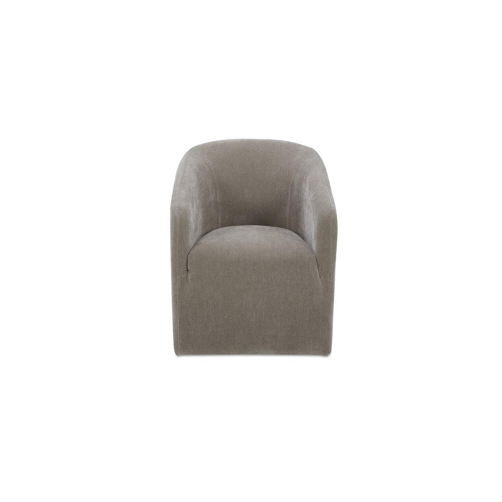 Sandy Rolling Dining Chair Taupe. Picture 1