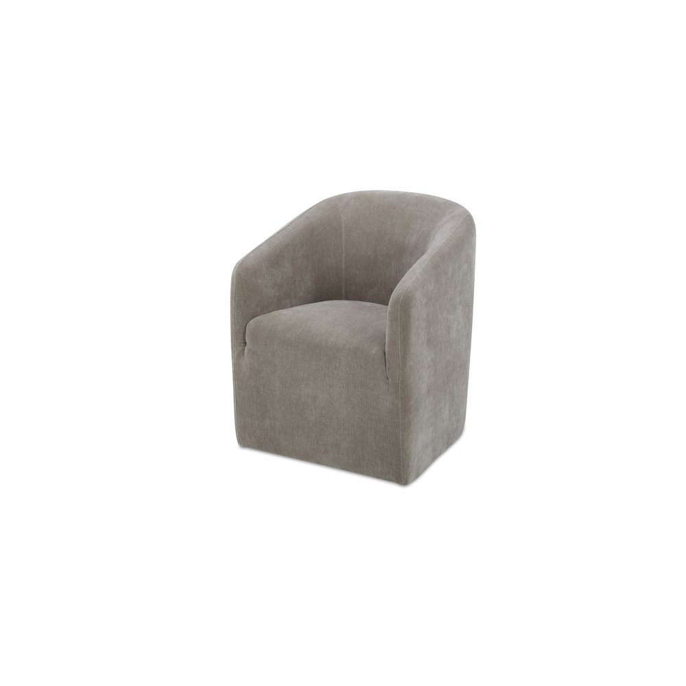 Sandy Rolling Dining Chair Taupe. Picture 2