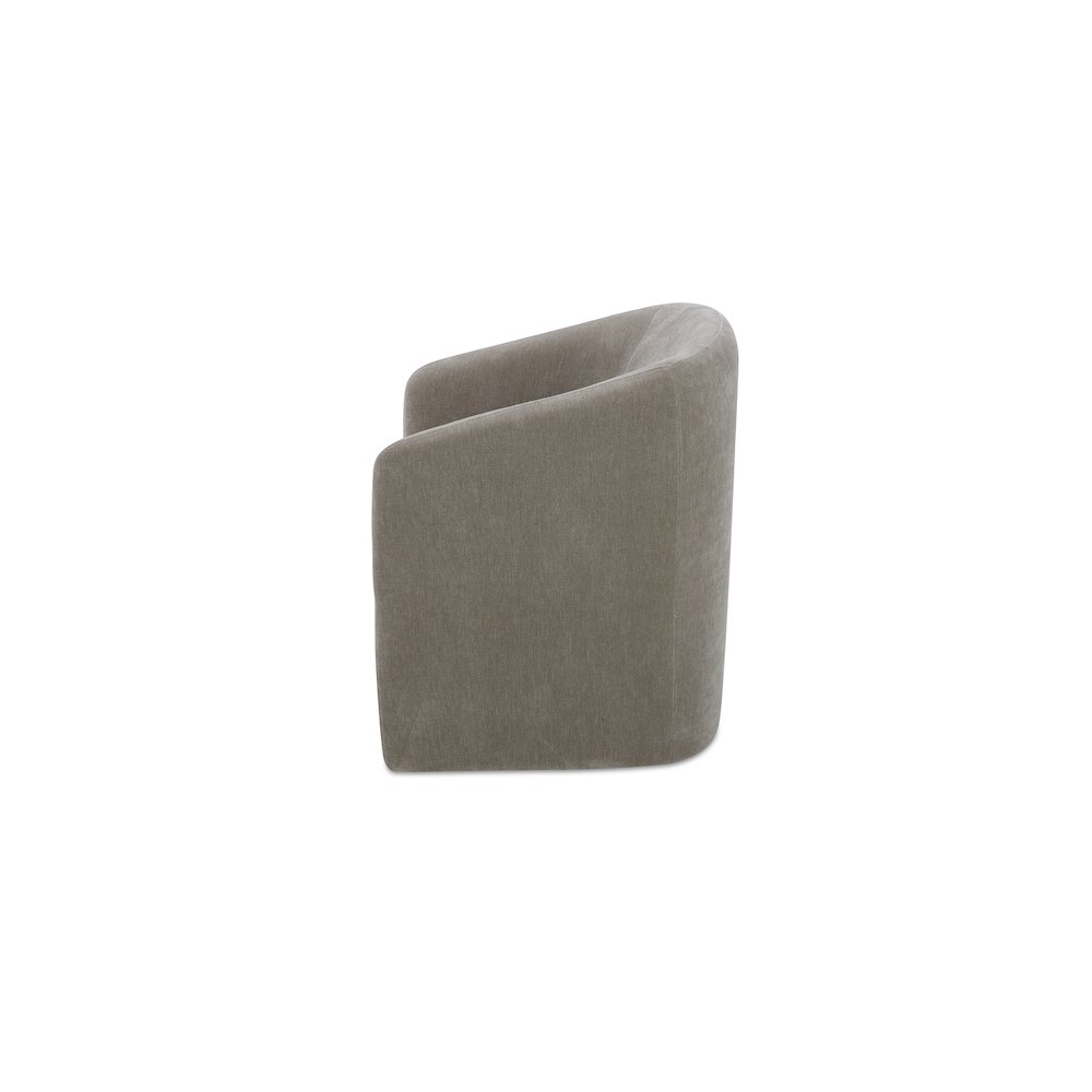 Sandy Rolling Dining Chair Taupe. Picture 3