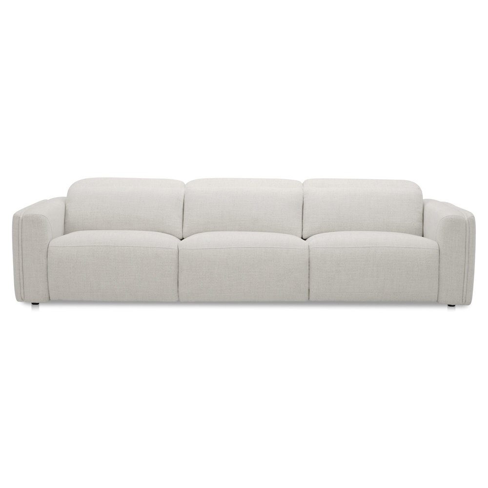 Wilder Power Recliner Sofa Flecked Oat. Picture 1