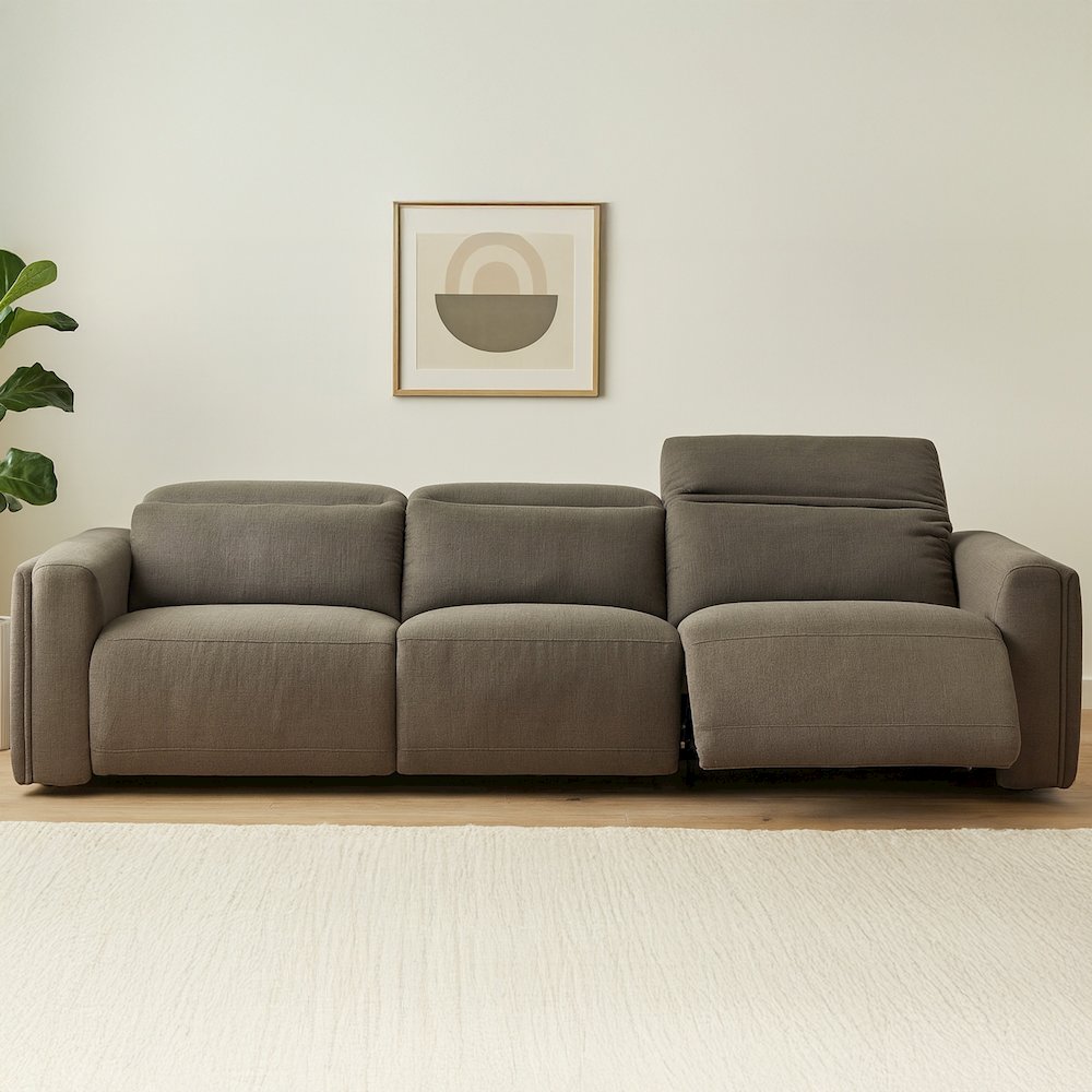 Wilder Power Recliner Sofa Soft Taupe. Picture 2