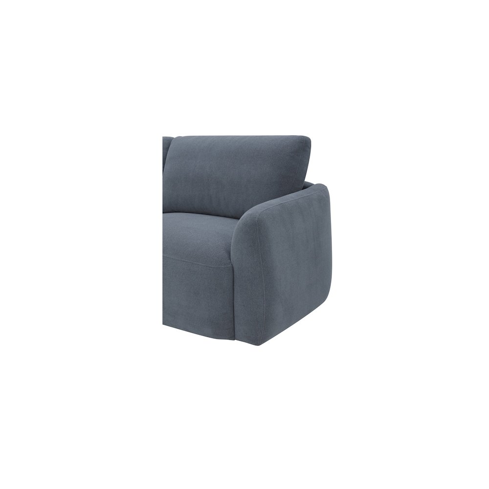 Callie Sofa 68 in. Slate Blue. Picture 5